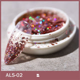 ProManucure-NailArt-Sequins-Aurora-Rose-1