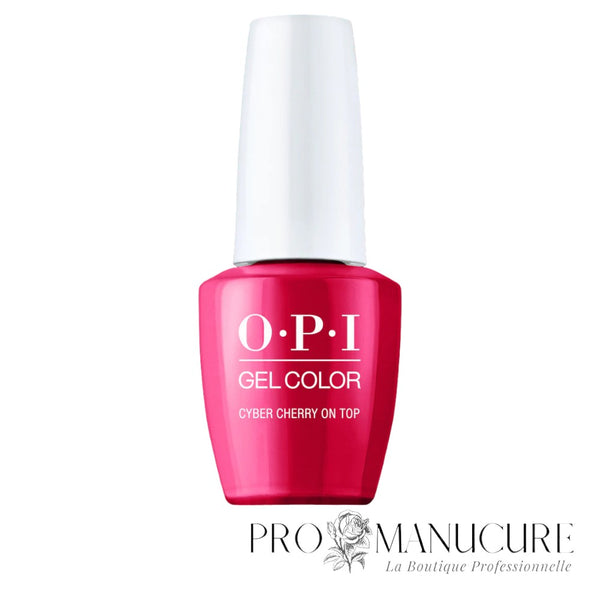 Vernis-Semi-Permanent-GelColor-OPI-cyber-Cherry-On-Top